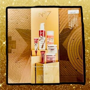 No7 Women’s ultimate skin care! Full size gift package - Gold